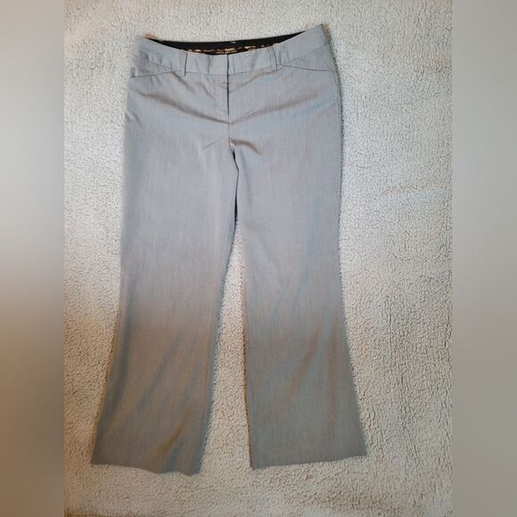Express Design Studio "Editor" grey casual dress pants, size 8R - Picture 2 of 5